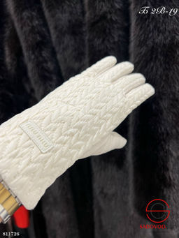 Перчатки из эко.кожи женские - Bruno фото 4