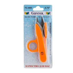 Ножницы Gamma TC-800 для обрезки ниток кусачки (снипперы) в блистере 120 мм