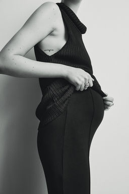 MAMA Pantalon con raya - H&m фото 3