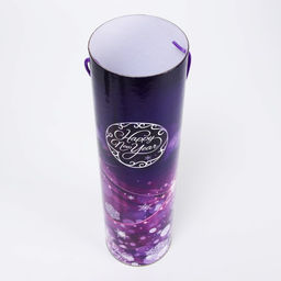 Подарочная коробка, тубус Happy New Year 92×350 мм