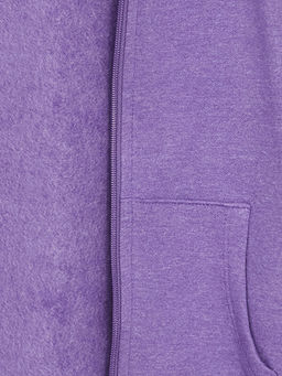 Kap??onlu Basic Uzun Kollu K?z ?ocuk Fermuarl? Sweatshirt - Waikiki фото 3