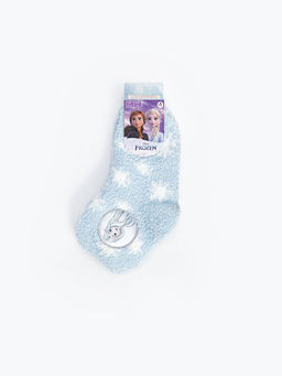 Elsa Desenli K?z ?ocuk Havlu Ev ?orab?