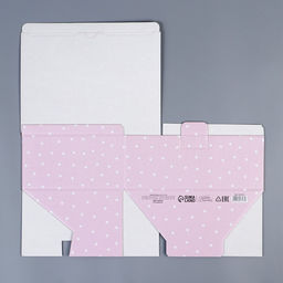 Цена за 2 шт. Коробка подарочная сборная, упаковка, 8 марта, 26?19?10 см