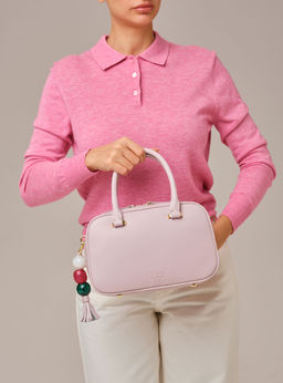 Кожаная сумка Hawaii DBR 31216 розовый дым фото 9