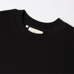 Футболка с нашивкой женская MIST Base, чёрная, размер 44