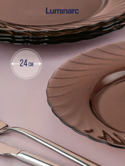 Тарелка обеденная ОКЕАН ЭКЛИПС 24см L5078 (упаковка 6штук) /Люминарк/ - Luminarc фото 5