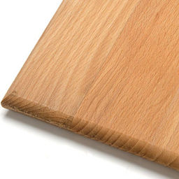 Доска разделочная 350х245х17 полубочка большая арт. 04-1