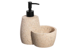 Диспенсер 300 мл 16,2*10,7*18 см Песочный матовый - Elan gallery фото 4