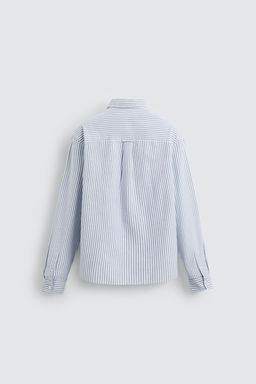 TEXTURED OXFORD SHIRT - Zara фото 8