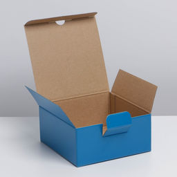 Коробка складная Синяя, 15 х 15 х 7 см - Дарите счастье фото 6