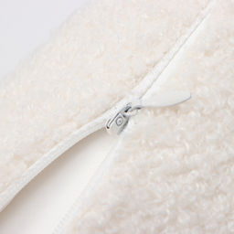 Наволочка декоративная Этель Boucle 43х43см, цвет белый, полиэстер  фото 8