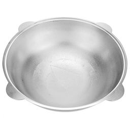 Казан для плова алюминиевый 15л, д47см, h17,5см, литой, металлическая жаропрочная крышка (Россия)