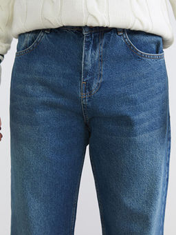 Baggy Fit Erkek Jean Pantolon