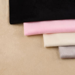 Цена за 2 шт. Лоскут плюш, 50×50 см, 220 г/м, бежевый №34