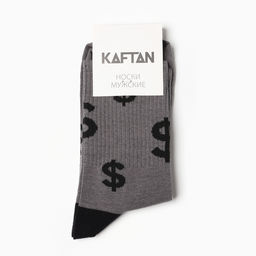 Носки мужские «Баксы» р. 41-44 (27-29 см), серый