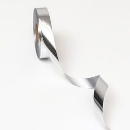 Цена за 4 шт. Лента металлизированная, серебряный, 2 х 45 м - Simaland фото 3