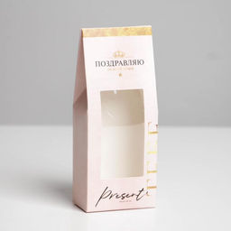 Цена за 5 шт. Коробка складная «Тебе», 5.7 х 14.5 х 3.5 см