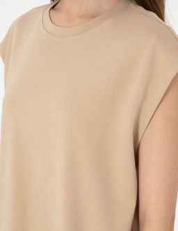 Bej Comfort Fit Ti__rt