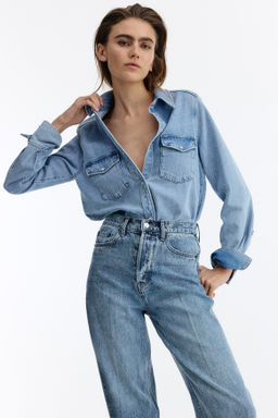 Barrel High Ankle Jeans - H&m фото 8