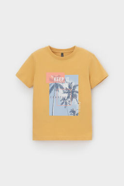 КР 302751/золотистая пшеница к566 фуфайка (футболка) для мал - Crockid фото 2