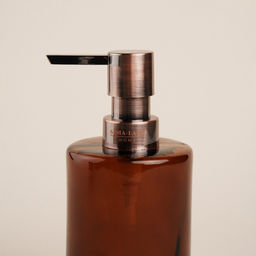 Аксессуары для ванной SL Home, 3 предмета, дозатор, мыльница, стакан, коричневый