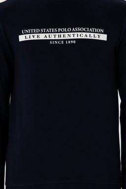 Мужской темно-синий свитшот Неожиданная скидка в корзине - U.s. polo assn фото 6