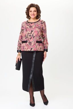 Костюм Michel Chic 1394 терракот, черный  фото 38