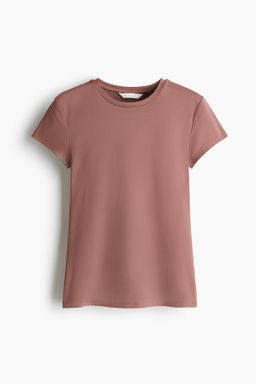 Camiseta entallada de microfibra - H&m фото 4
