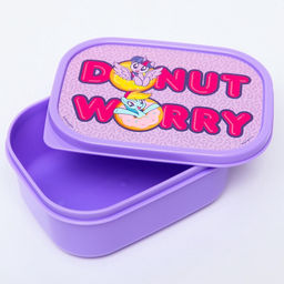 Ланч-бокс прямоугольный 500 мл donut worry, My little pony