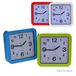 Будильник 15 см / K42 /уп 100/ микс - Галеонтрейд фото 2