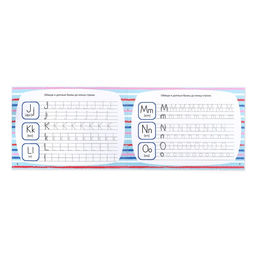 Многоразовая книжка с маркером Напиши и сотри. Я пишу по-английски, 12 стр. - Буква-ленд фото 2