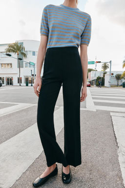 HIGH-WAIST TROUSERS - Zara фото 5