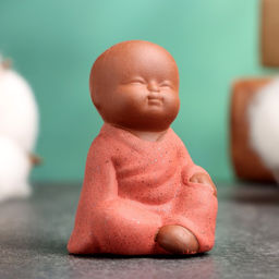 Цена за 2 шт. Фигурка керамика TAKE IT EASY «Маленький Будда», 5×4 см, МИКС