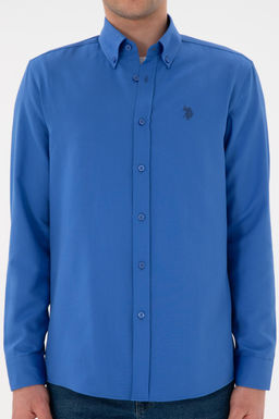 Erkek _ndigo Uzun Kollu Basic G_mlek Sepette S_rpriz _ndirim - U.s. polo assn фото 6