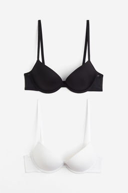 Pack de 2 sujetadores super push-up de microfibra - H&m фото 4