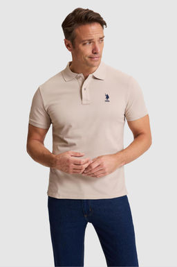 Erkek Ta_ Slim Fit Polo Yaka Basic Ti__rt