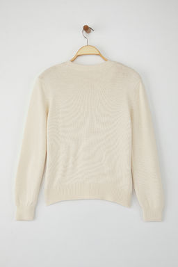 Teen Tas Meyve Nak?s Islemeli Triko Kazak TWOAW26KZ00096 - Trendyolmilla фото 6