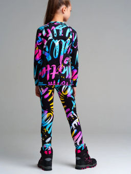 32321465 Термокомплект трикотажный для девочек: брюки, толстовка для эпизодического использования - Playtoday фото 4