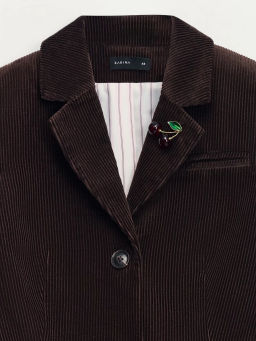 Жакет с контрастным подкладом / Zarina