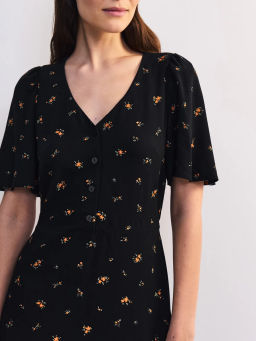 Платье миди с треугольным вырезом ZR2605012914-229 / Zarina  фото 3