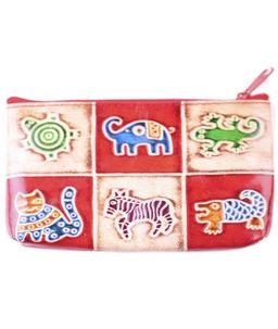 Кошелек под мелочь ручной принт №0606/1 уп/3шт - Ганг фото 5