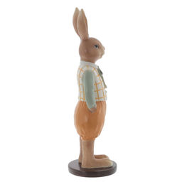 Фигурка декоративная "Заяц", L6,5 W6,5 H23 см