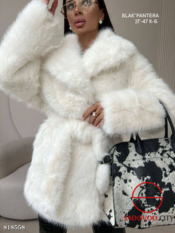Шуба женская из искусственного меха