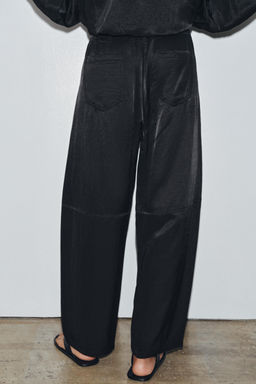 ZW COLLECTION LOOSE-FITTING TROUSERS - Zara фото 3