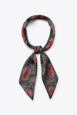 PRINTED TIE SCARF - Zara фото 2
