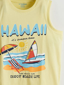 Bisiklet Yaka Erkek ?ocuk Pijama ?st