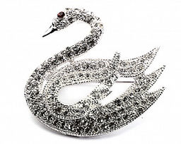 Брошь Лебедь PR2470