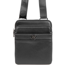 Мужская кожаная сумка - Barcelo biagi фото 3