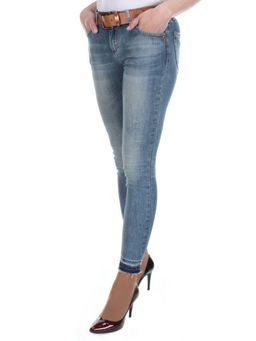 D88017 BLUE Джинсы-скинни женские DIOVES