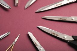 Ножницы Micron VIT-22-Z зигзаг в чехле 205 мм